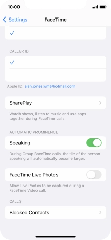 Press SharePlay. Press SharePlay.