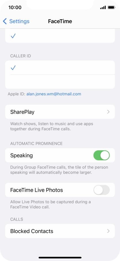 Press SharePlay. Press SharePlay.