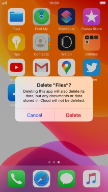 Press Delete.