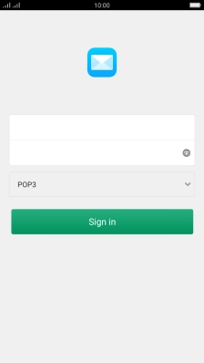 Press Sign in.