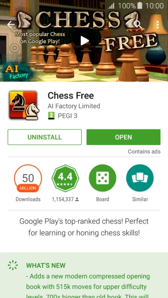 Press UNINSTALL.