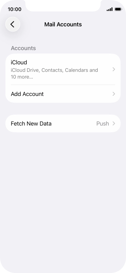 Press Add Account.