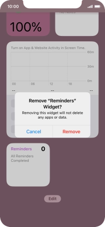 Press Remove. Press Remove.