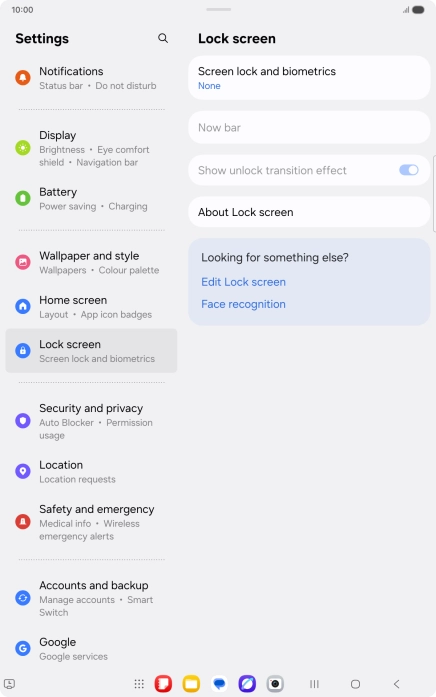 Press the Home key to return to the home screen. Press the Home key to return to the home screen.