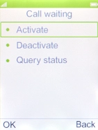 Select Activate to turn on the function.