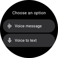 Press the required setting and follow the instructions on the screen to record and send the required reply. Press the required setting and follow the instructions on the screen to record and send the required reply.