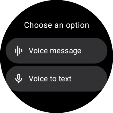Press the required setting and follow the instructions on the screen to record and send the required reply. Press the required setting and follow the instructions on the screen to record and send the required reply.