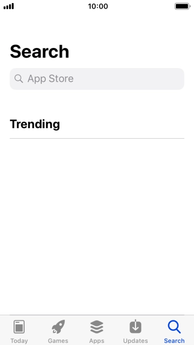 Press the search field and key in the name or subject of the required app. Press the search field and key in the name or subject of the required app.