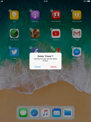 Press Delete.