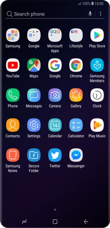 Press Samsung.