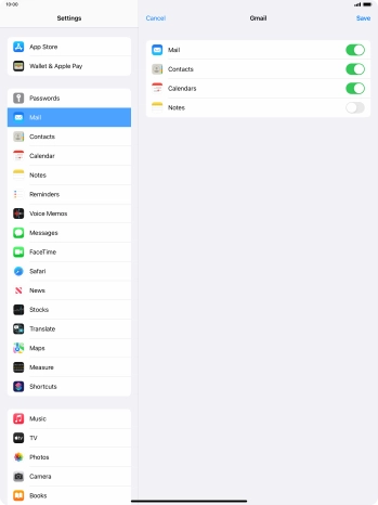 If this screen is displayed, you email account has been recognised and set up automatically. Follow the instructions on the screen to key in more information and finish setting up your tablet. If this screen is displayed, you email account has been recognised and set up automatically. Follow the instructions on the screen to key in more information and finish setting up your tablet.
