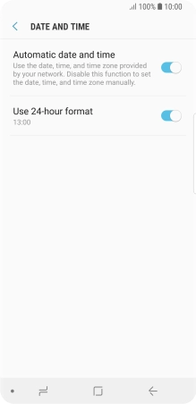 Press the Home key to return to the home screen. Press the Home key to return to the home screen.