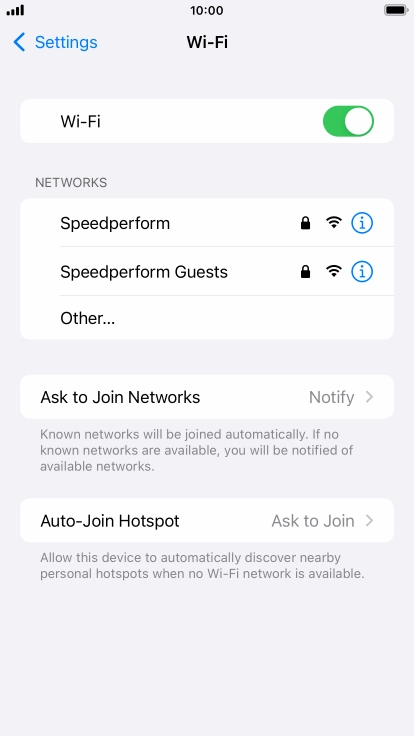 Press the required Wi-Fi network and key in the password for the Wi-Fi network. Press the required Wi-Fi network and key in the password for the Wi-Fi network.