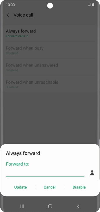 Press Disable. Press Disable.