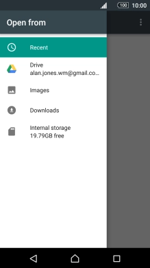 Press Images and go to the required folder.