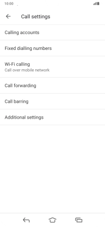 Press Fixed dialling numbers.