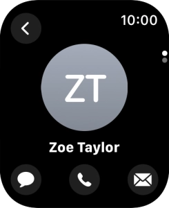 Press the call icon.