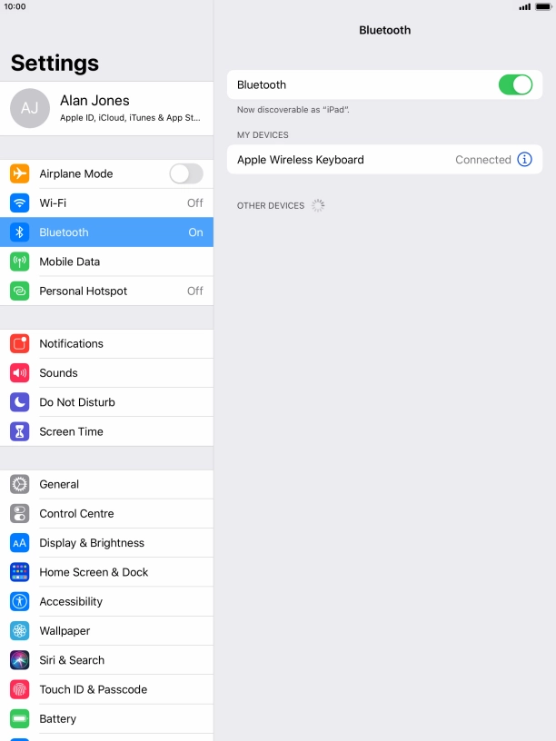 Press the Home key to return to the home screen. Press the Home key to return to the home screen.