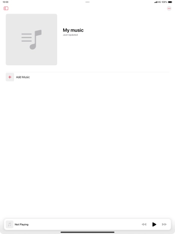 Press Add Music.