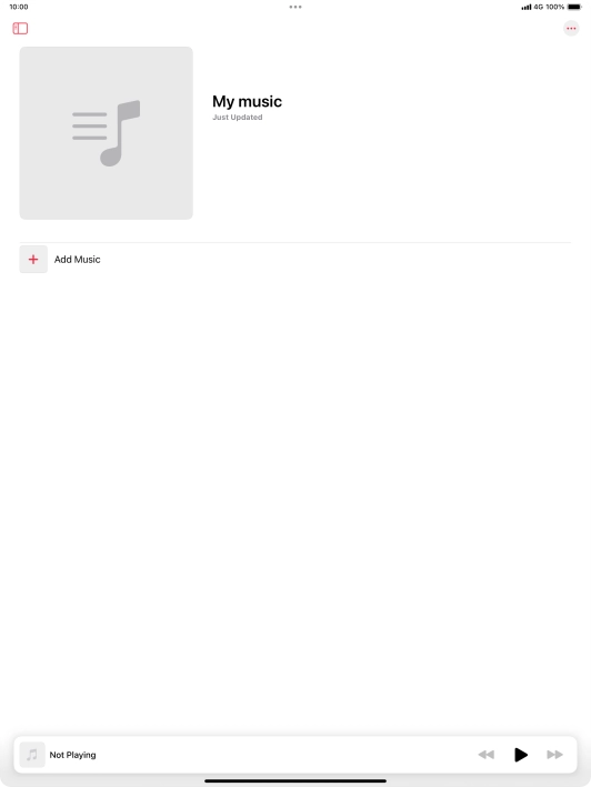Press Add Music.