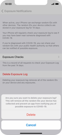 Press Delete. Press Delete.