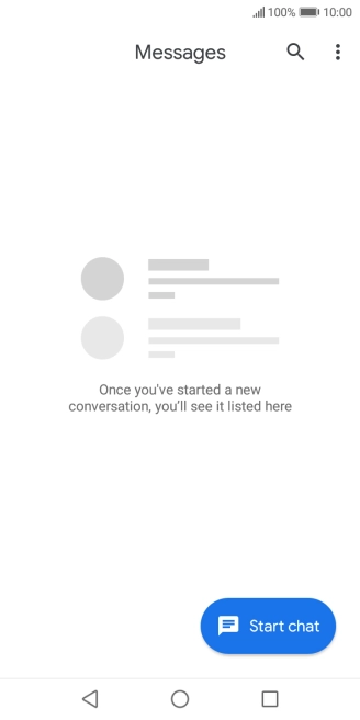 Press Start chat.