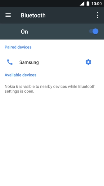 Press the Home key to return to the home screen. Press the Home key to return to the home screen.