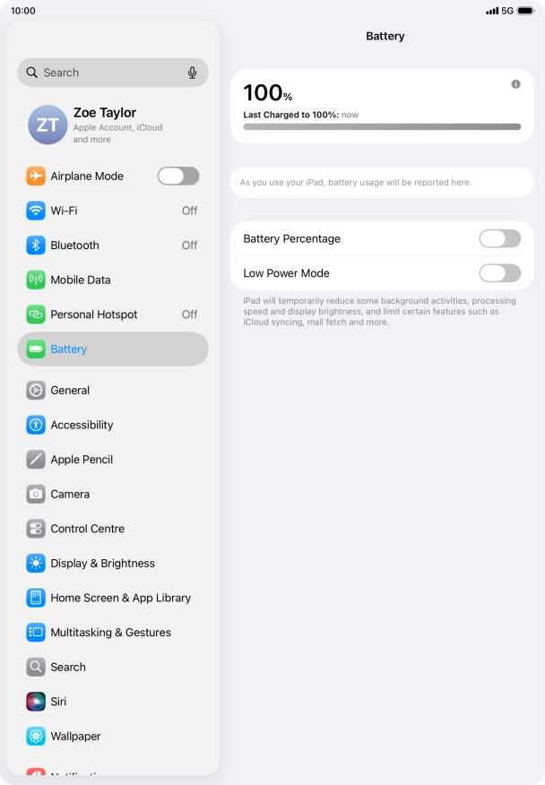 Press the indicator next to Press the indicator next to