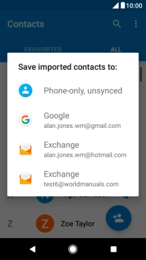 Press Phone-only, unsynced.