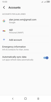 Press the Home key to return to the home screen. Press the Home key to return to the home screen.