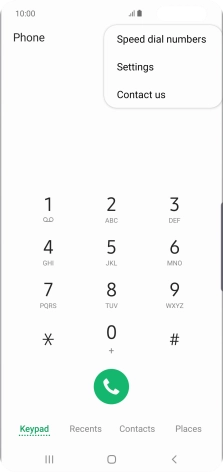 Press Settings.