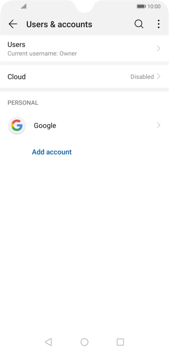 Press the Home key to return to the home screen. Press the Home key to return to the home screen.