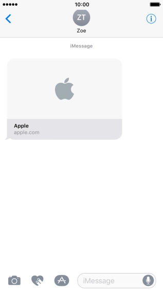 Go to the required message.