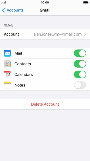 Press the Home key to return to the home screen. Press the Home key to return to the home screen.