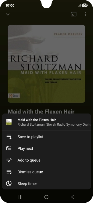 Press the add icon.
