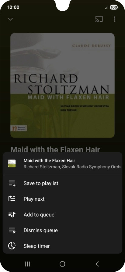 Press the add icon.