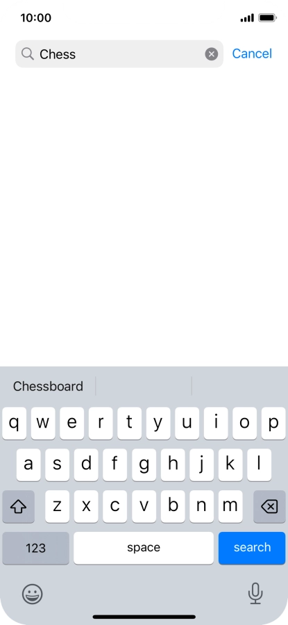 Press search.