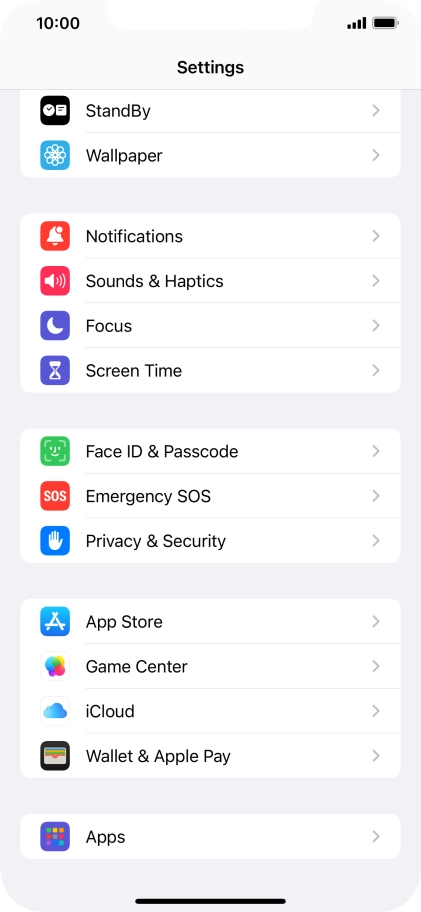 Press Apps.