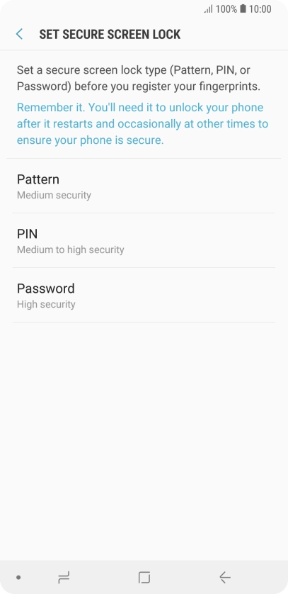 Press the required phone lock code and follow the instructions on the screen to create an additional phone lock code. Press the required phone lock code and follow the instructions on the screen to create an additional phone lock code.