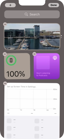 Press the add icon.