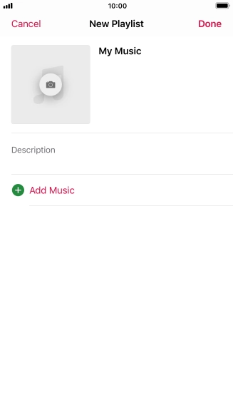 Press Add Music.