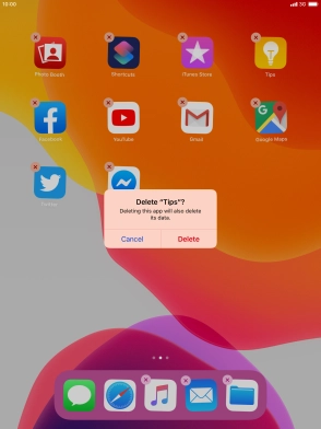Press Delete. Press Delete.