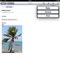 Press Forward.Key in the first letters of the required contact.Matching contacts are displayed.