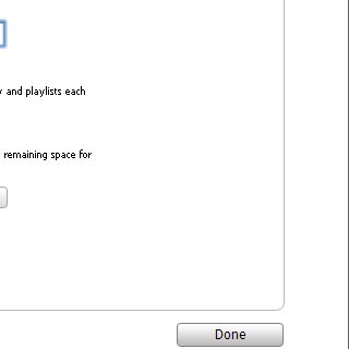 Follow the instructions on the screen to select the required synchronisation settings.Select Done.After a moment, your screen will tell you that your device is ready for use.