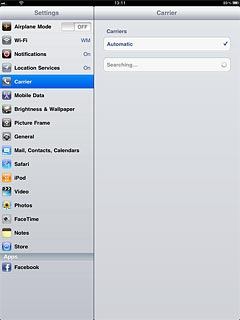 When the menu item is ticked (V), the function is turned on.