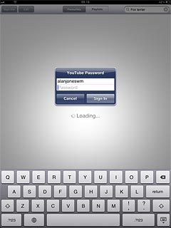 Press Password and key in your password.