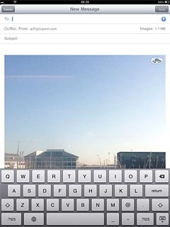Press To and key in the first letters of the required contact.Matching contacts are displayed.
