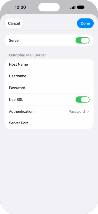 Press Authentication.