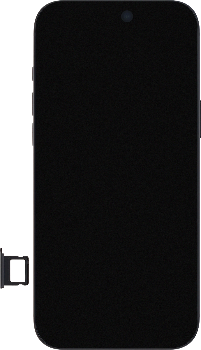 Turn your SIM so the angled corner of the SIM matches the angled corner of the SIM holder.
