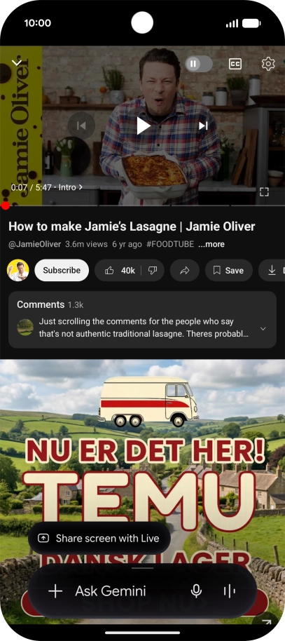 Press the add icon.